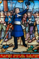 Henri de La Rochejaquelein - Nantes - Musée Dobree - Temporäre Ausstellung - „Glasmalerei und Krieg der Vendée“